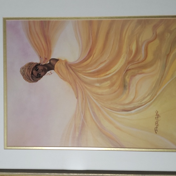 Dexter Griffin framed print - 18"x22" - Picture 3 of 4